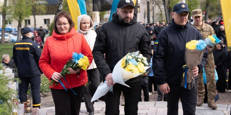 У Тернополі вшанували героїв, які зупинили атомну стихію