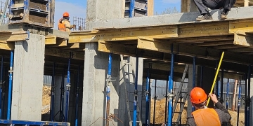 Фотозвіт з будівельного майданчика ЖК “Едем Таун” від “Креатор-Буд” в Тернополі за квітень 2026