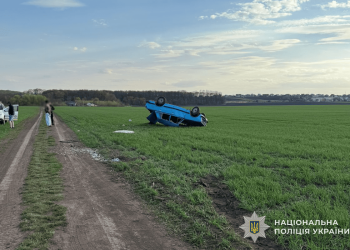 Під Тернополем 14-річна водійка потрапила в ДТП разом з однолітками: діти госпіталізовані