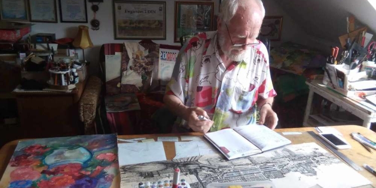 Помер Євген Удін: Тернопіль прощається з видатним художником і літописцем міста