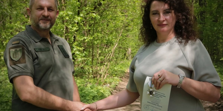 Воїнів 105 бригади тероборони з Тернополя відзначили за мужність і самопожертву