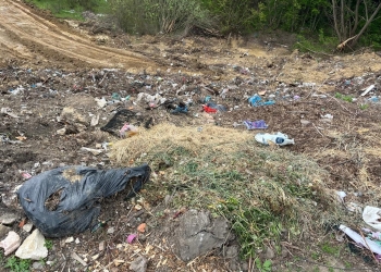 несанкціоноване стихійне сміттєзвалище