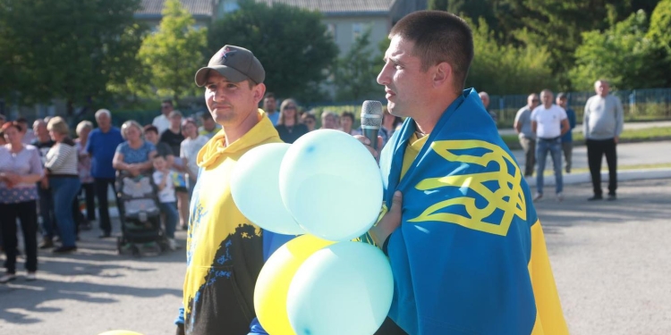 повернулися додому з російського полону