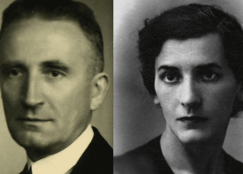 Андрій Мельник і дружина Софія