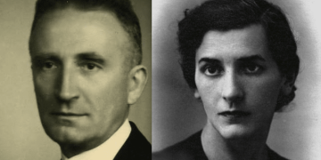 Андрій Мельник і дружина Софія