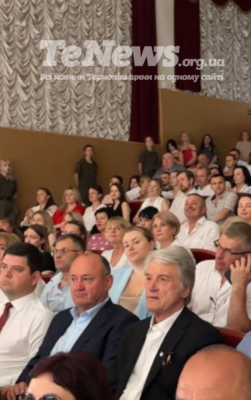 До Тернополя завітав Президент, бо ЗУНУ святкує 60-річчя