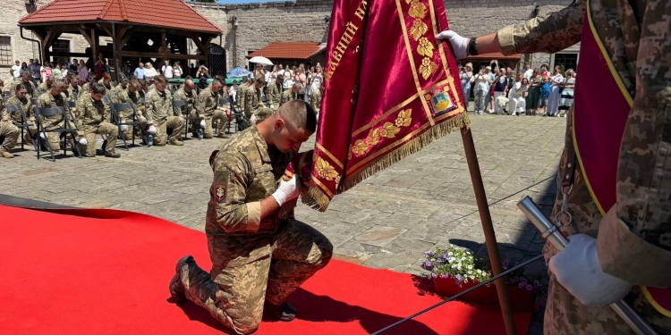 У Збаразькому замку відбувся випуск курсантів військового коледжу