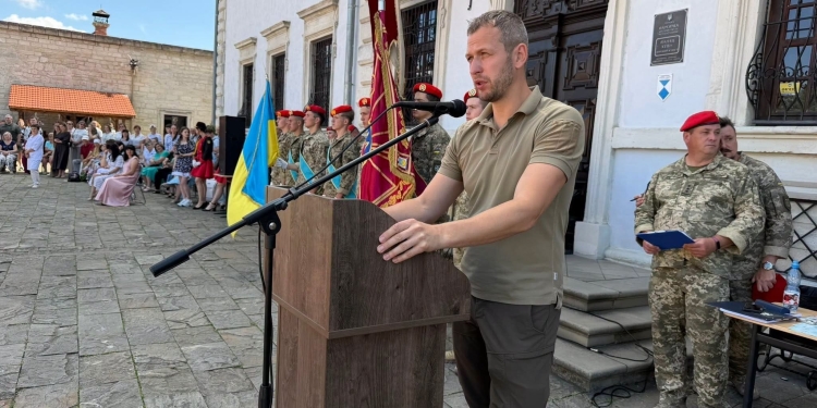 У Збаразькому замку відбувся випуск курсантів військового коледжу