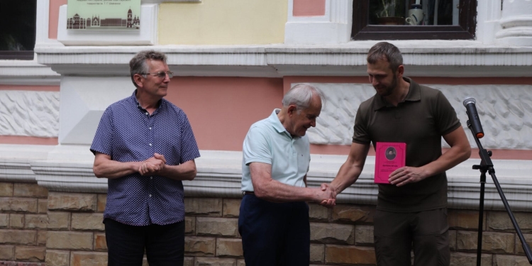 У Тернополі відкрили меморіальну дошку всесвітньо відомому вченому Омеляну Пріцаку