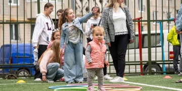 У Тернополі відкрито ще один універсальний спортивний майданчик на БАМі