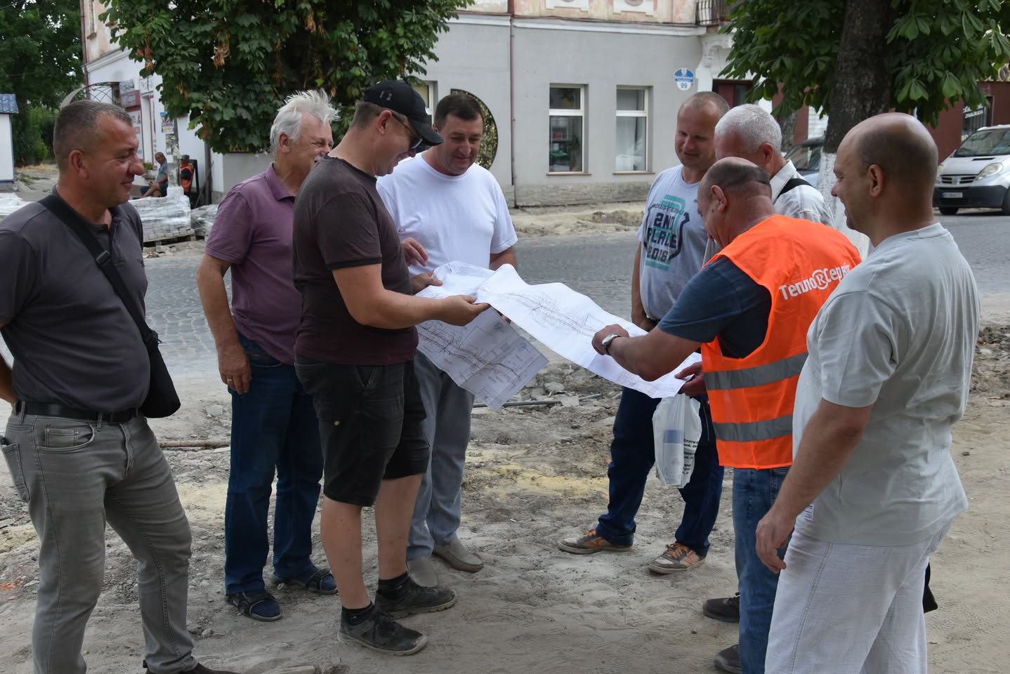 У Теребовлі на Тернопільщині триває новий етап реконструкції дороги М-19