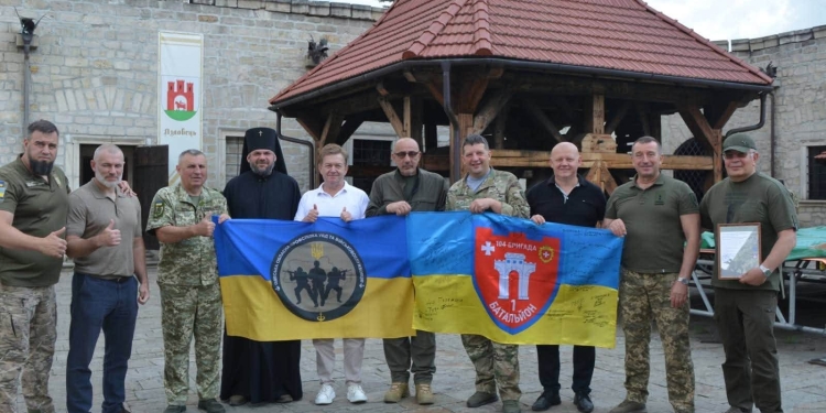 У стінах Збаразького замку відбувся Всеукраїнський з’їзд ветеранів та військовослужбовців