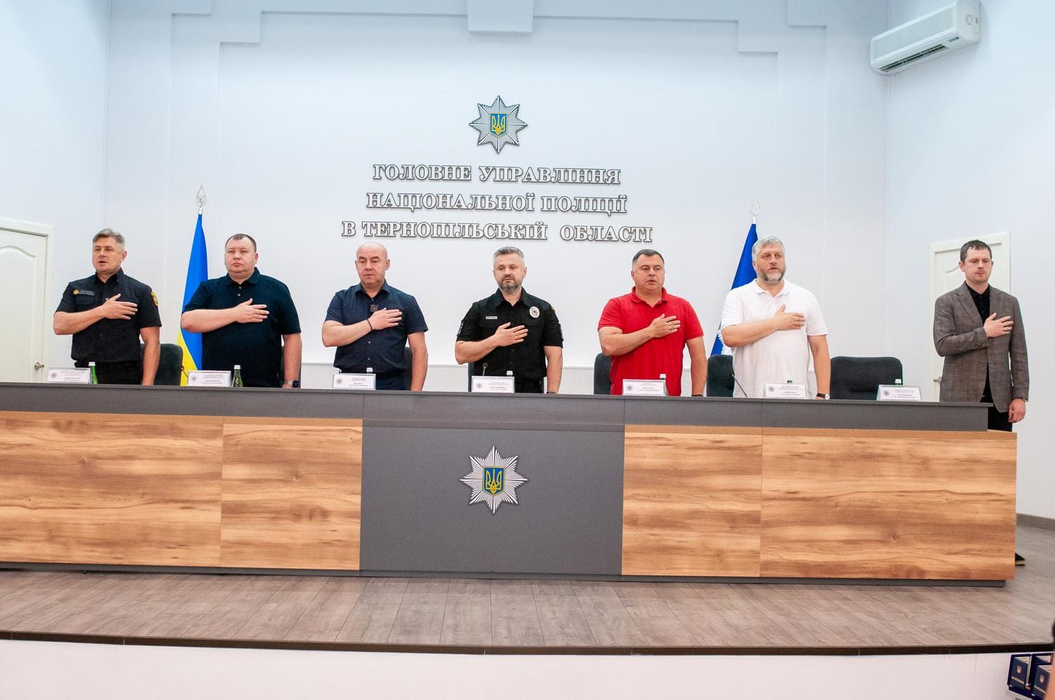 На Тернопільщині відзначили 11-річчя Нацполіції